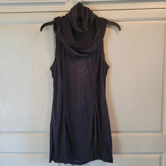 Darker Wavs Echo Sheer Hooded Mini Dress Black - Picture 3 of 7